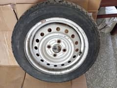stepni tyre for japness car with rim