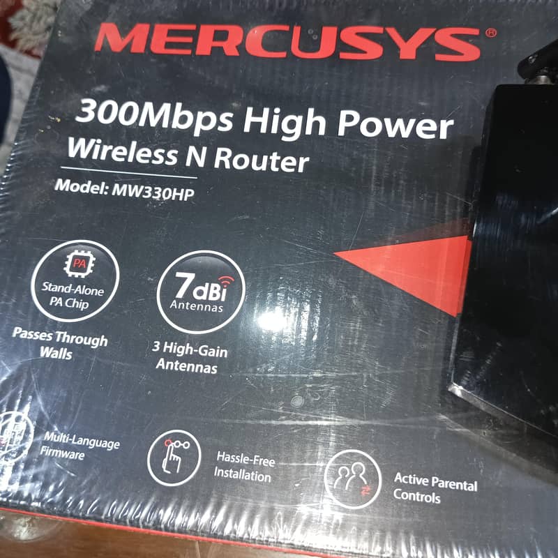 MERCUSYS WIFI ROUTER 10/10 1