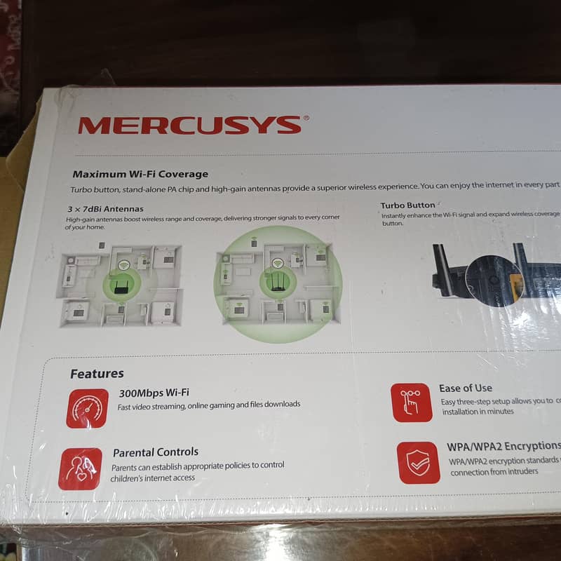 MERCUSYS WIFI ROUTER 10/10 6