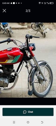 Honda 125cc for sale 1997 model Karachi