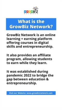 Totally Online. No degree required. Whatsapp +923485125529