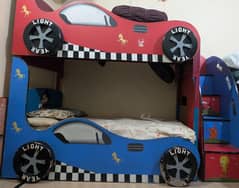 A Bunk bed, Kids Bed , Single Bed ,Car Beds