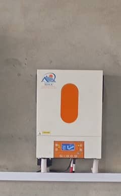 Max international solar invertar 6kvw 14 plates working