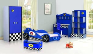 KIDS CAR BED | KIDS BEDS | BABY SINGLE BED | CHILDREN BEDS