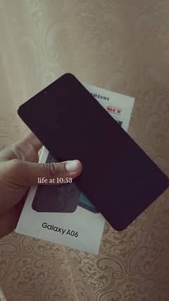 samsung A06 complete box 4 :64