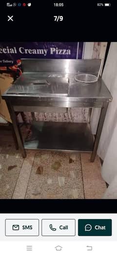 pizza and burger equipment