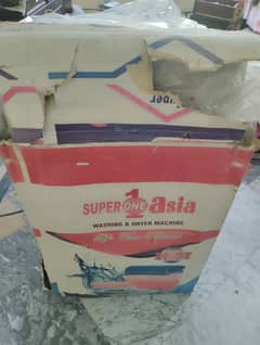 Super asia Washing Machine - Brand New - Packed