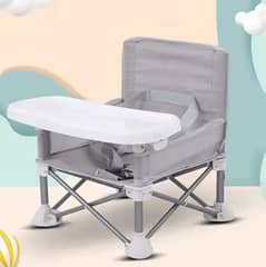 kids portable chair with table. made from cloth.  imported from UK