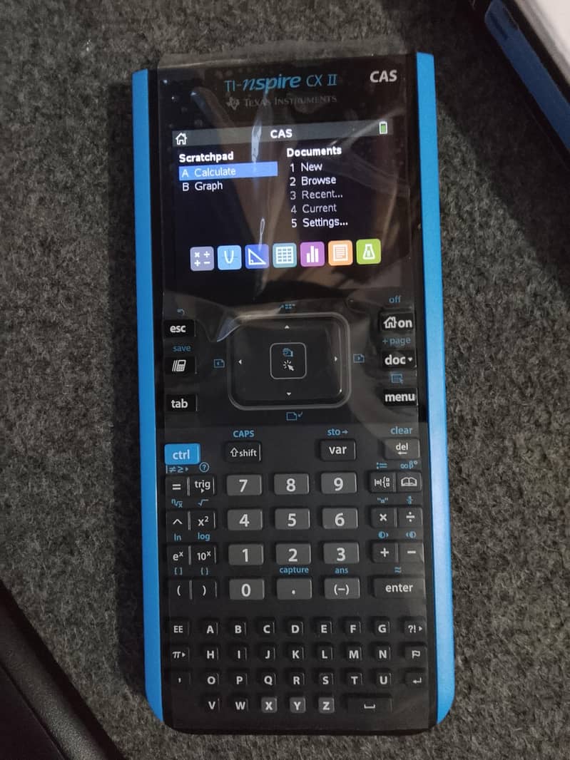 Texas instruments ti-nsipre cx-ii 2 cas graphic python calculator 8