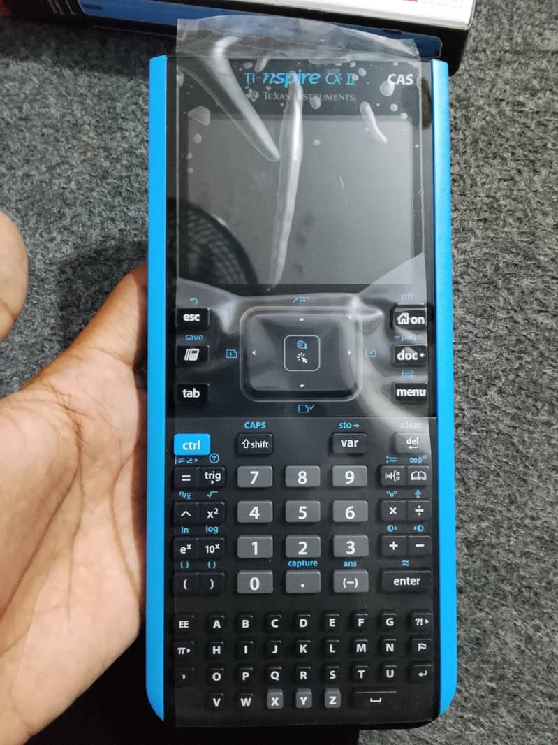 Texas instruments ti-nsipre cx-ii 2 cas graphic python calculator 9