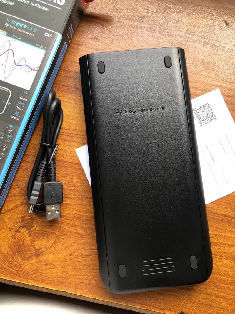 Texas instruments ti-nsipre cx-ii 2 cas graphic python calculator 15