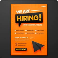 OFFICE WORK AVAILABLE FOR MALE AND FMALE