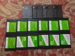 wd and Kingston ssd 480gb