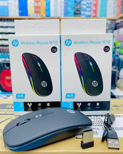 HP W10 wireless rechargeable Bluetooth Mouse 3