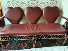 sofa set with highly metal frame