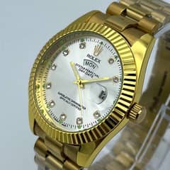 Men’s Luxury Wrist Watches–Day-Date Display |Elegant -Inspired Design