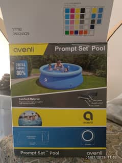Avenli swimming pool 8feet by 25 inches