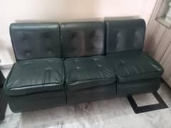 3 1 seater sofas