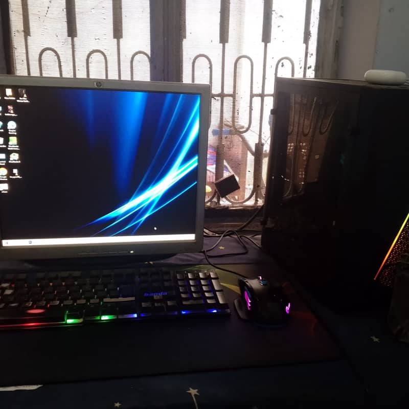 Full Pc setup For Sale without fault no issue PleaseWhatsApp call only 1