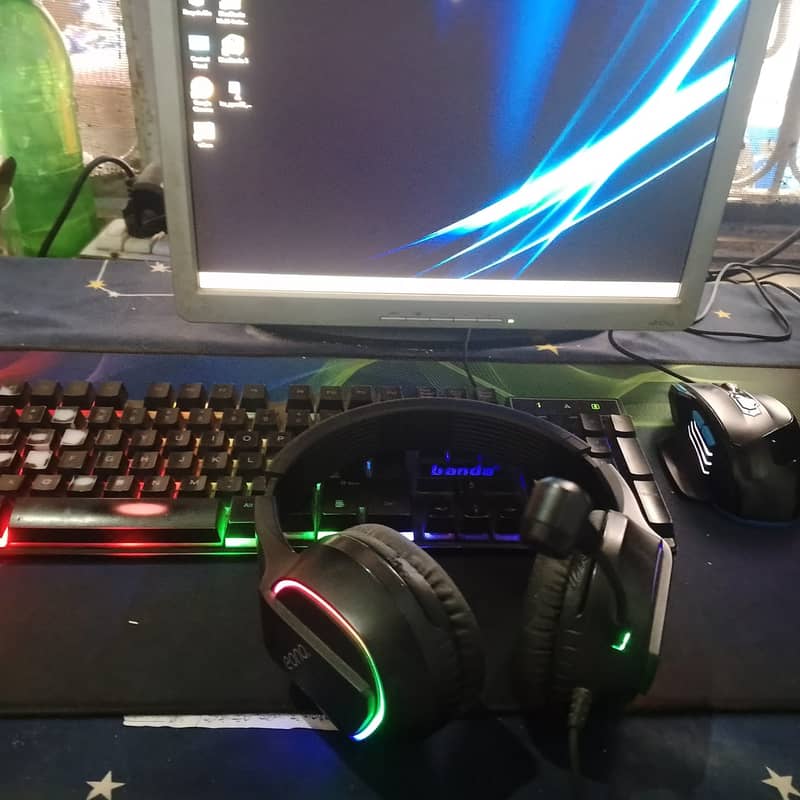 Full Pc setup For Sale without fault no issue PleaseWhatsApp call only 7