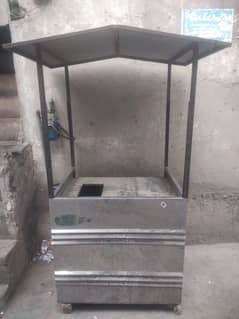 fast food counter steel counter