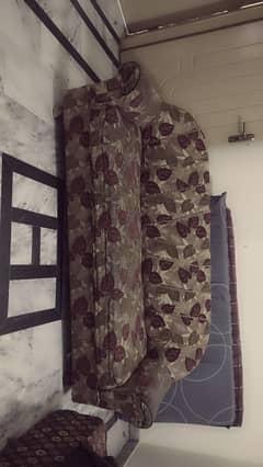 sofa was used and old