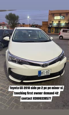 Toyota Corolla GLI Car for Sale