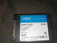 Crucial BX500 120GB SSD – Fast & Reliable