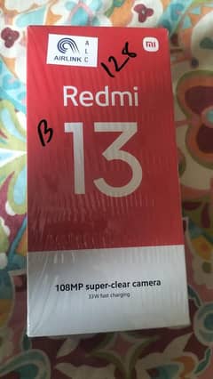 Redmi note 13 scratchless only few months used