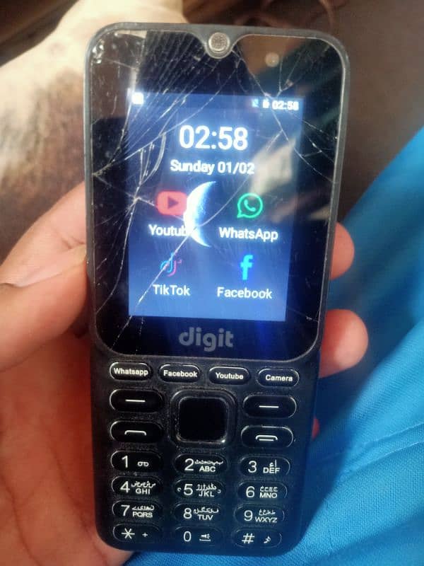 Digit E2pro Touch and keypad phone net wla 1