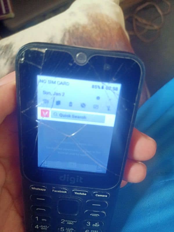 Digit E2pro Touch and keypad phone net wla 2