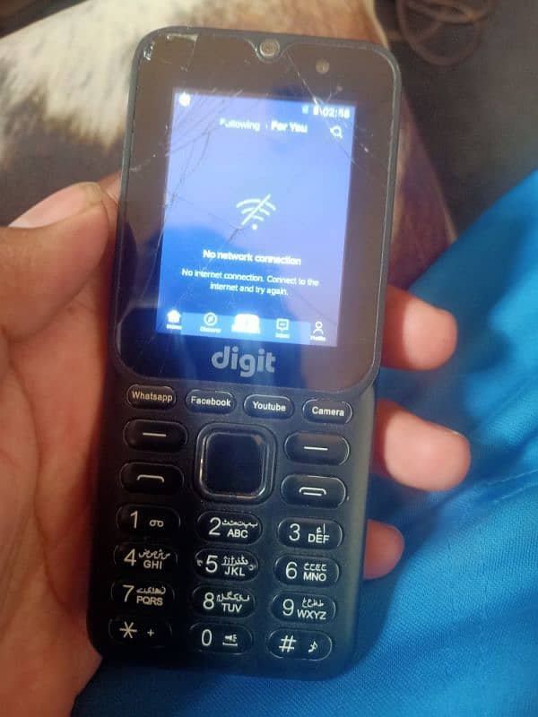 Digit E2pro Touch and keypad phone net wla 3