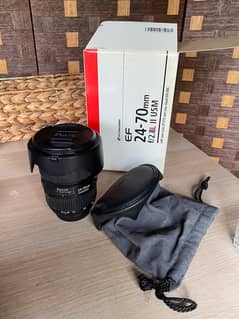 Canon EF 24-70mm f/2.8L II USM with orignal box and accessories