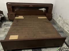 Wooden Bed Set