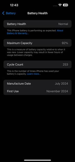 Iphone 15 pro max JV 256 GB natural titanium