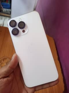 Iphone 14 pro max white titanium