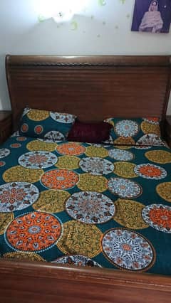 orignal chanyoti wooden king size Bed