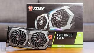 Gtx gaming 1660ti MSI gpu geforce
