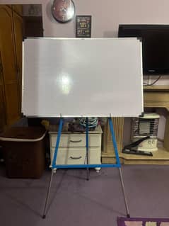 White board with stand