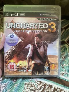 Ps3 best game uncharted 3 with one movie cd