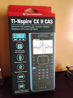 Texas instruments ti-nsipre cx-ii 2 cas graphic python calculator