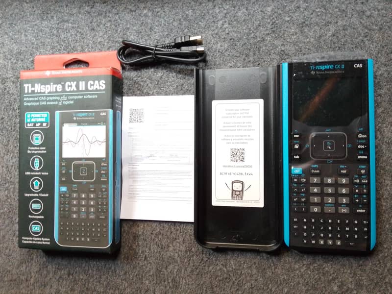 Texas instruments ti-nsipre cx-ii 2 cas graphic python calculator 16