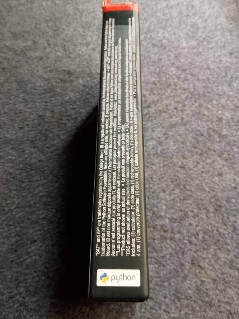 Texas instruments ti-nsipre cx-ii 2 cas graphic python calculator 17