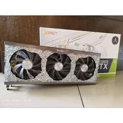 Rtx 3090 palit gamerock with box graphic card