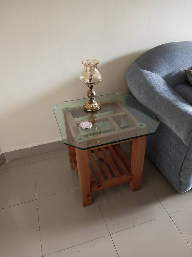 Diyar Center Table and Side Tables Set 2