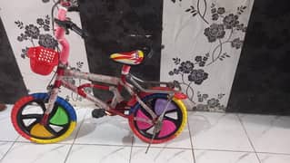 Children bicycle (5-110 years age) with training wheels