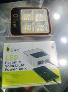 Heavy lights with power bank 4 different lights Solar charging+USB