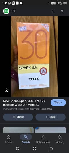 techno spark 30c 128GB12GB 5 din used ha urgent sale no exchange