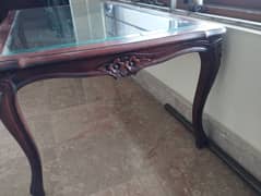 Glass top tables