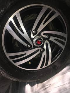 Car rims for cultus alto mehran 13 number
